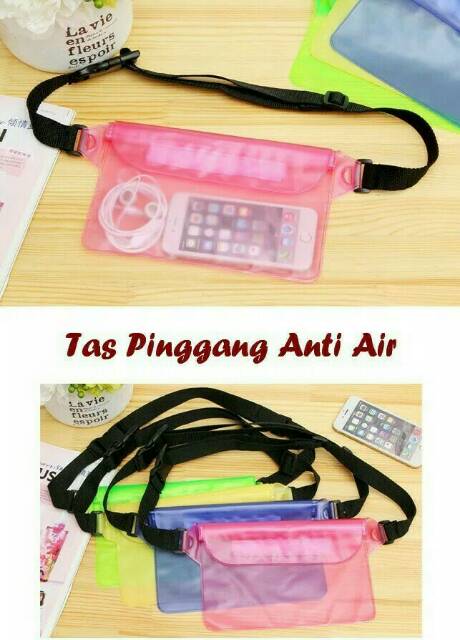 TAS PINGGANG ANTI AIR - Waterproof waist bag