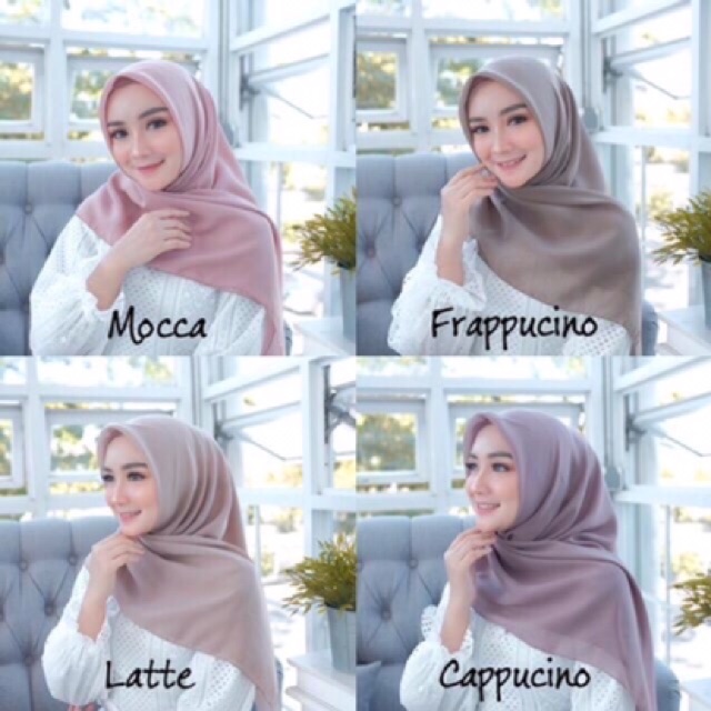 Bella Square Hijab Segi Empat “warna Series 2” BEST SELLER