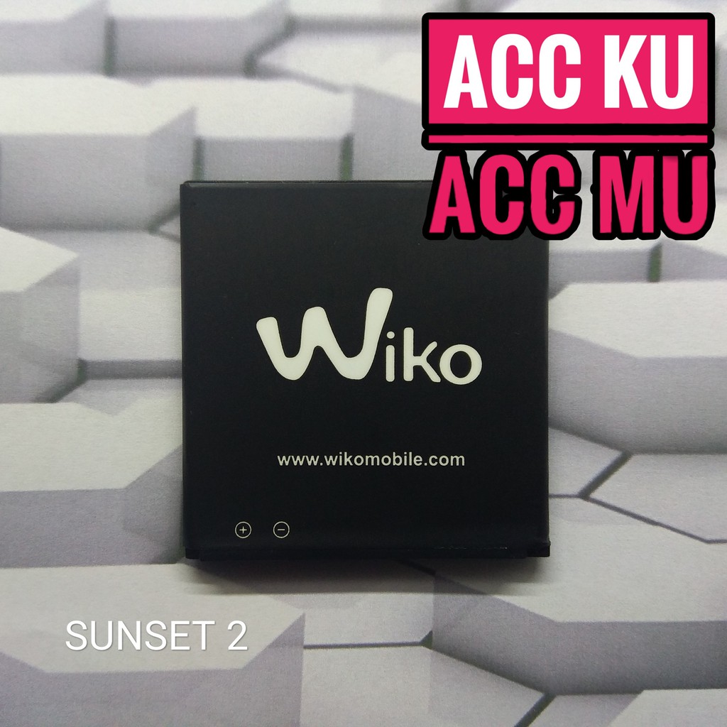 BATRE BATTERY BATERAI WIKO SUNSET 2 ORIGINAL