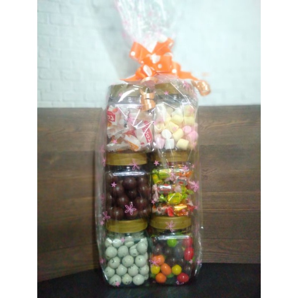 

parcel coklat isi 6 toples