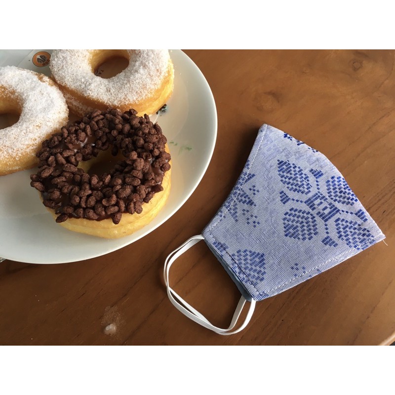 Masker Tenun Jayanagara Ethnic Craft