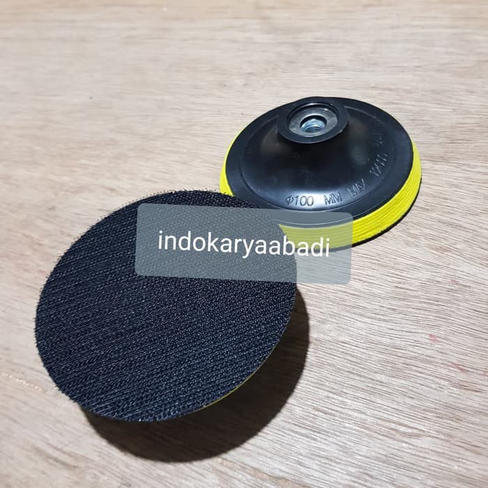 Pad amplas / dudukan / tatakan / rubber pad / velcro gerinda tangan