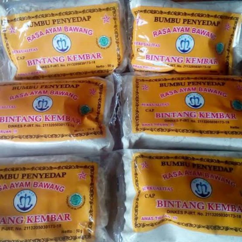 

Bumbu Tabur Gurih Bintang Kembar 50g