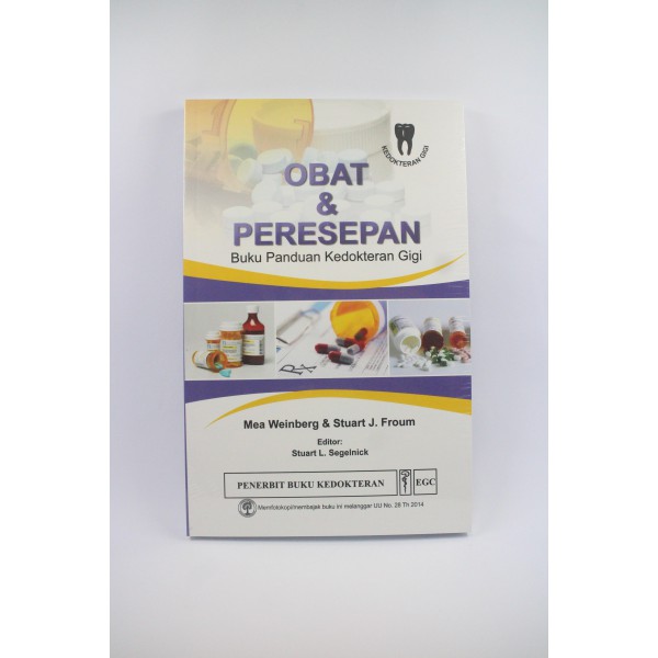Buku Obat & Peresepan Panduan Kedokteran Gigi