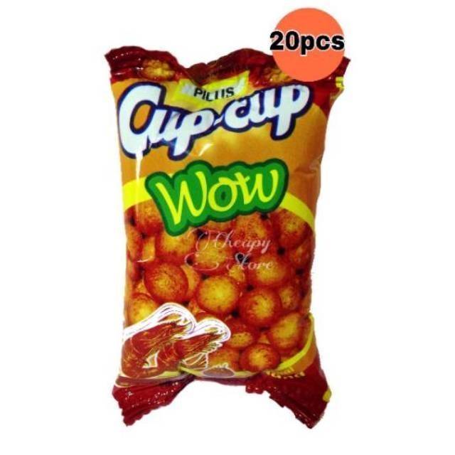 [20bks] Pilus Cup Cup WOW rasa sambal udang dan keju Shopee Indonesia