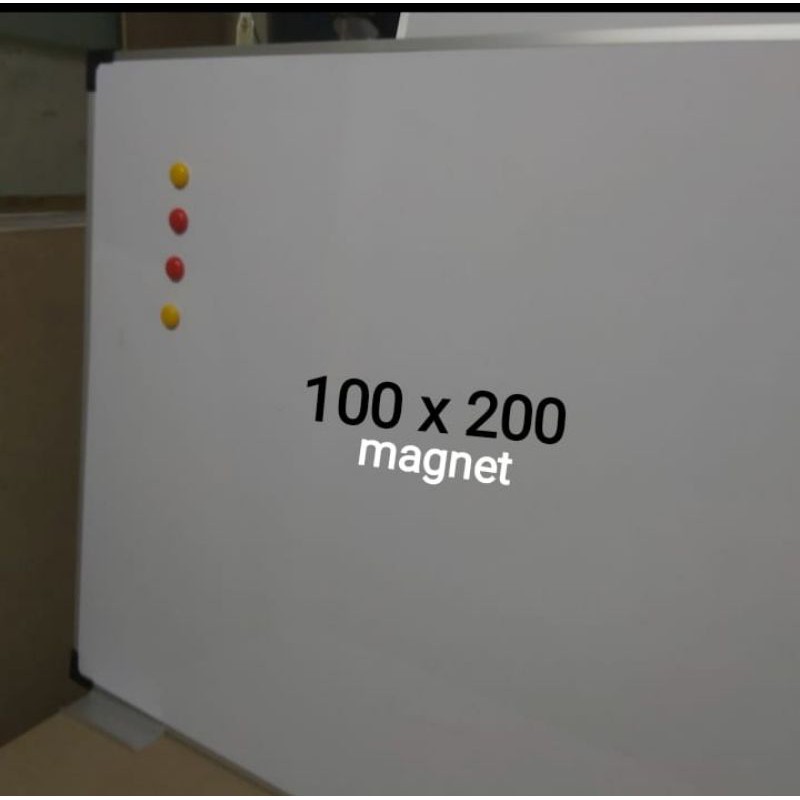 whiteboard magnetic 100x200cm
