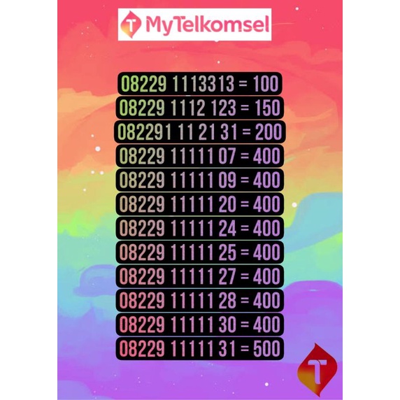 NOMOR CANTIK PREMIUM 11111 RAPI