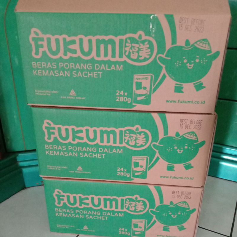 

FUKUMI BERAS PORANG Dalam Kemasan Box (24x280g)