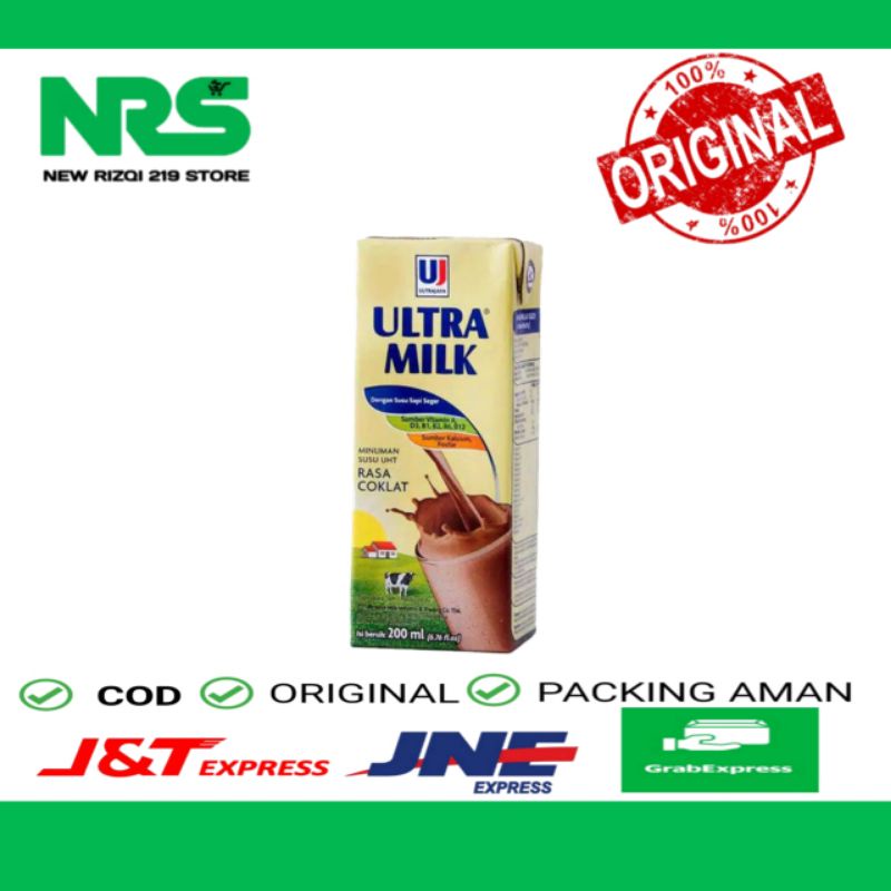 

Susu Ultra Milk Chocolate 200ml Minuman Susu UHT