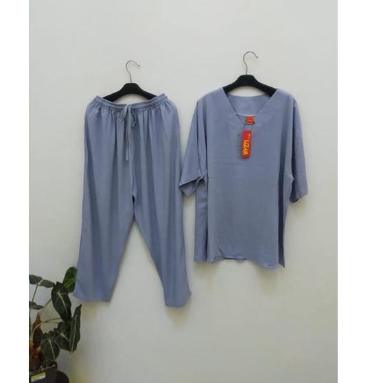 Ready STELAN ANDIN RAYON POLOS (COD) SETCEL ANDIN/ ANDIN IKATAN CINTA/ONE SET ANDIN/ONE SET VIRAL TE