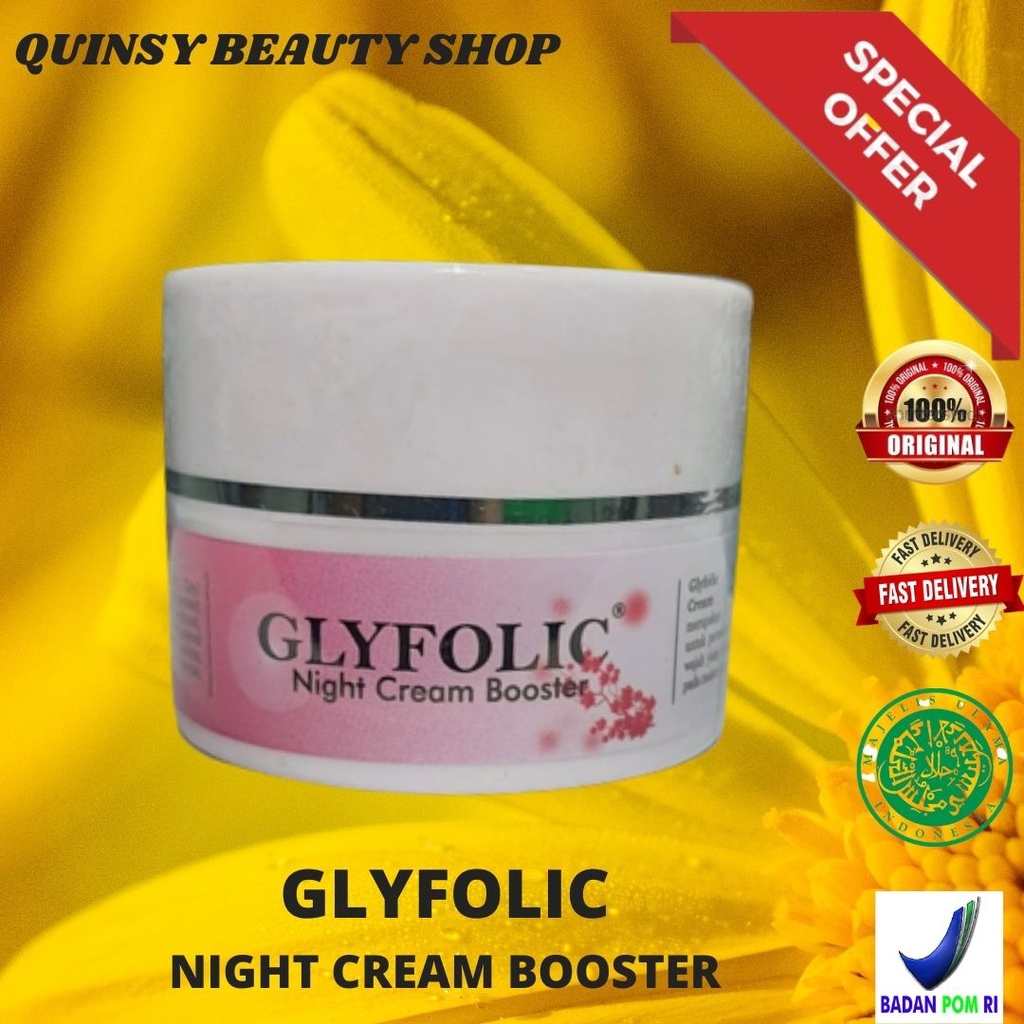 glyfolic night cream booster