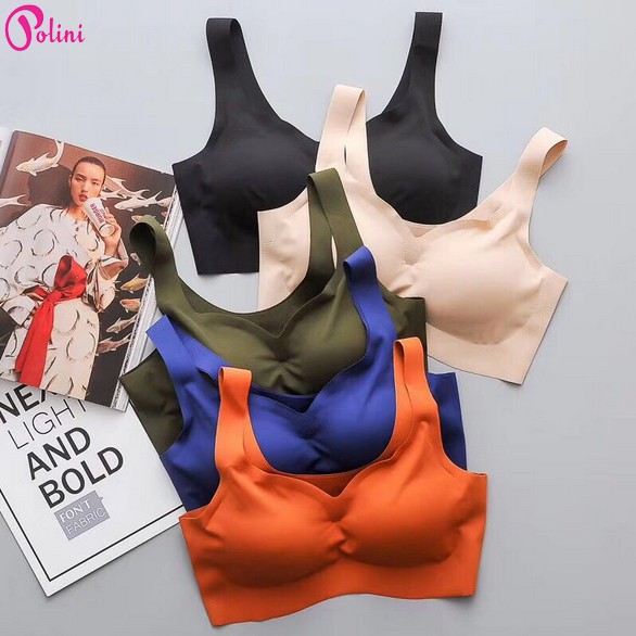 BEE - BRA BH SPORT POLINI PAKAIAN DALAM WANITA / BRA JOGGING FITNESS ZUMBA 1383