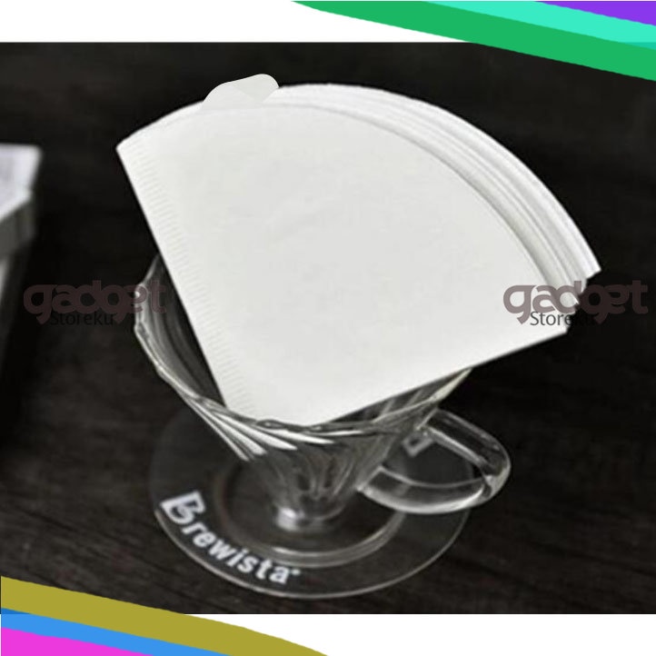 Kertas Filter Saringan Kopi V60 100 PCS Drip Infuser 1 - 2 Serve 100 PCS