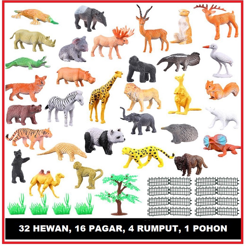 MAINAN ANAK EDUKASI BELAJAR PENGETAHUAN ALAM HUTAN MENGENAL HEWAN KEBUN BINATANG ZOO GARDEN PARK KEB