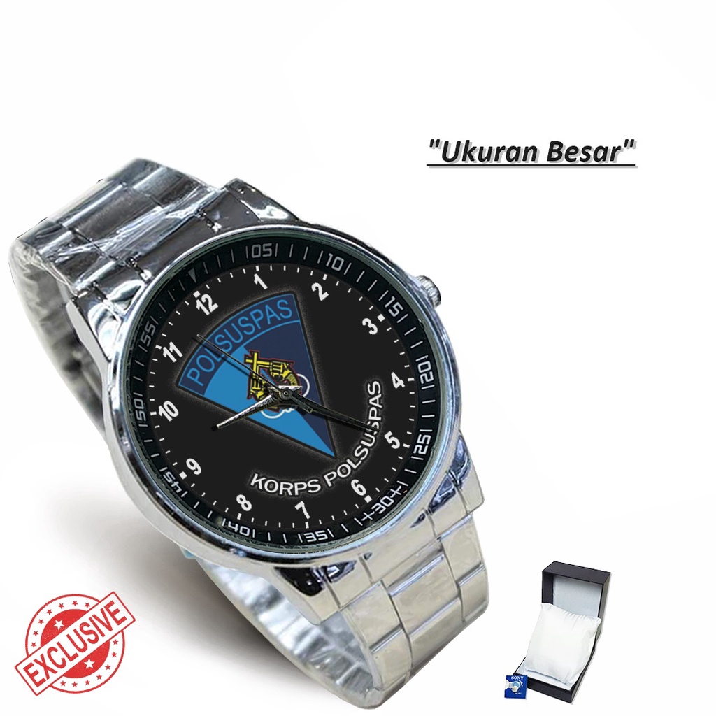 Jam Tangan Rantai Couple POLSUSPAS - 01 (Mantul)