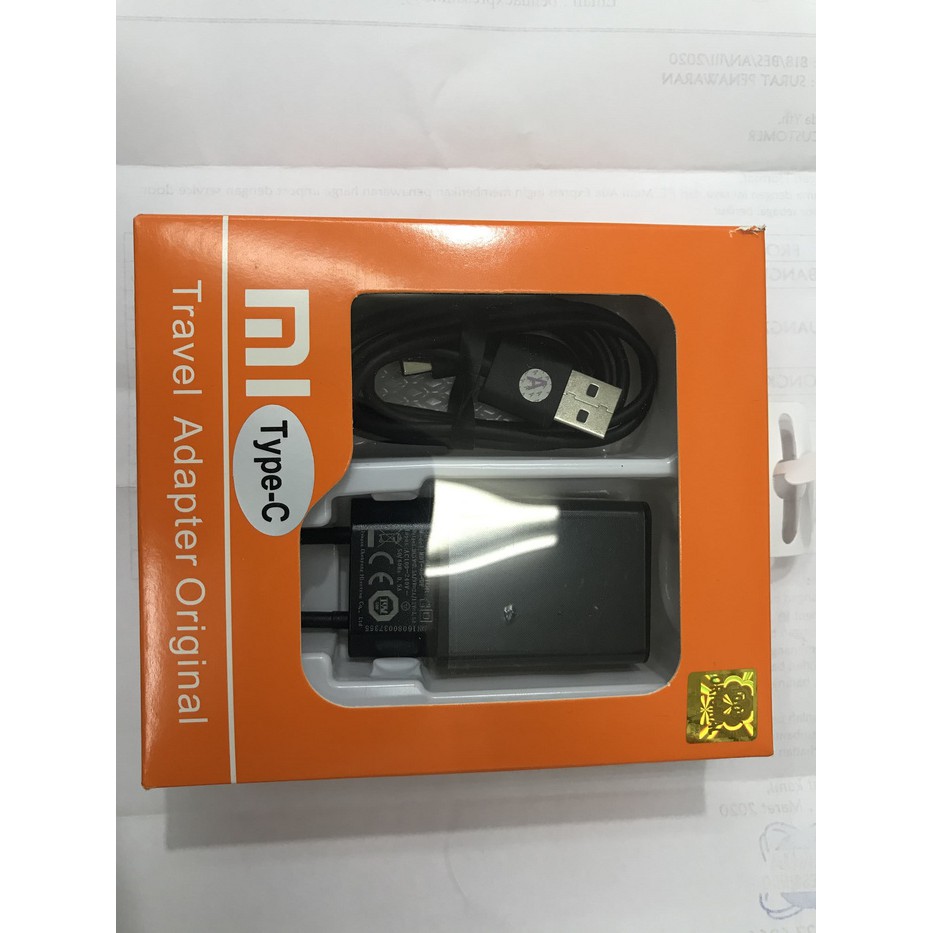 TC CHARGER XIAOMI TYPE C original - Charger HP Charger USB Type C