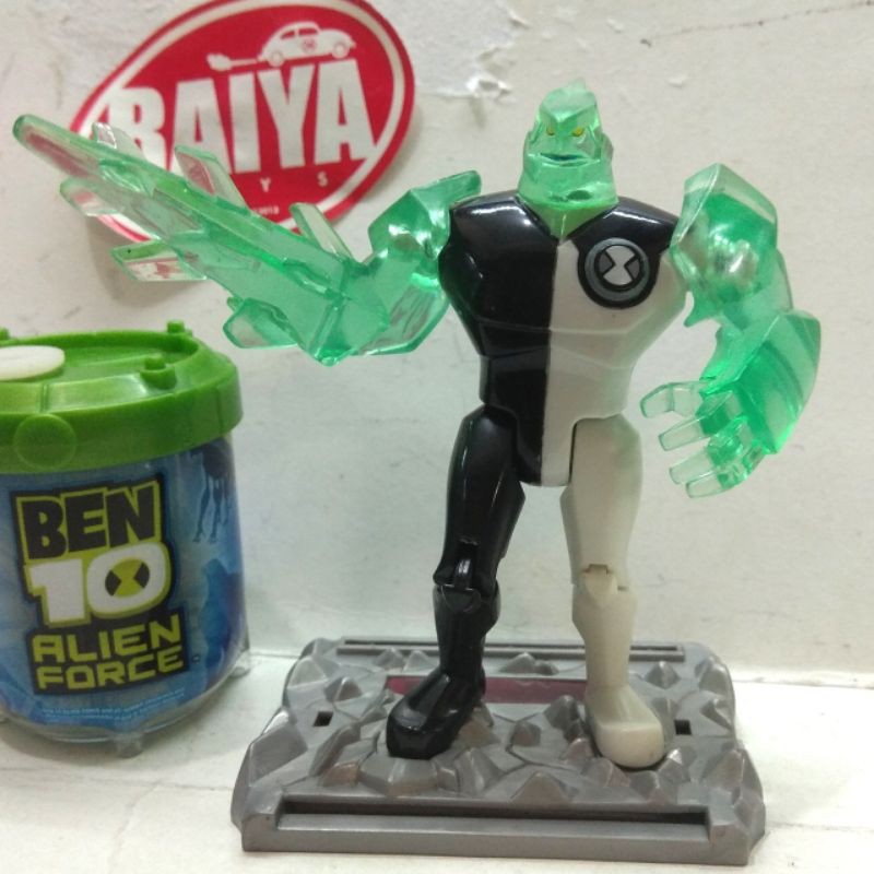 BEN 10 DIAMONDHEAD ACTION FIGURE BEN10 ALIEN FORCE ORI bukan Omnitrix