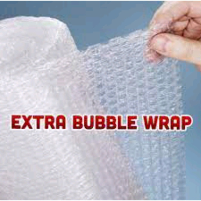 

Bubble Wrap Tambahan Ekstra Packing Lebih Aman