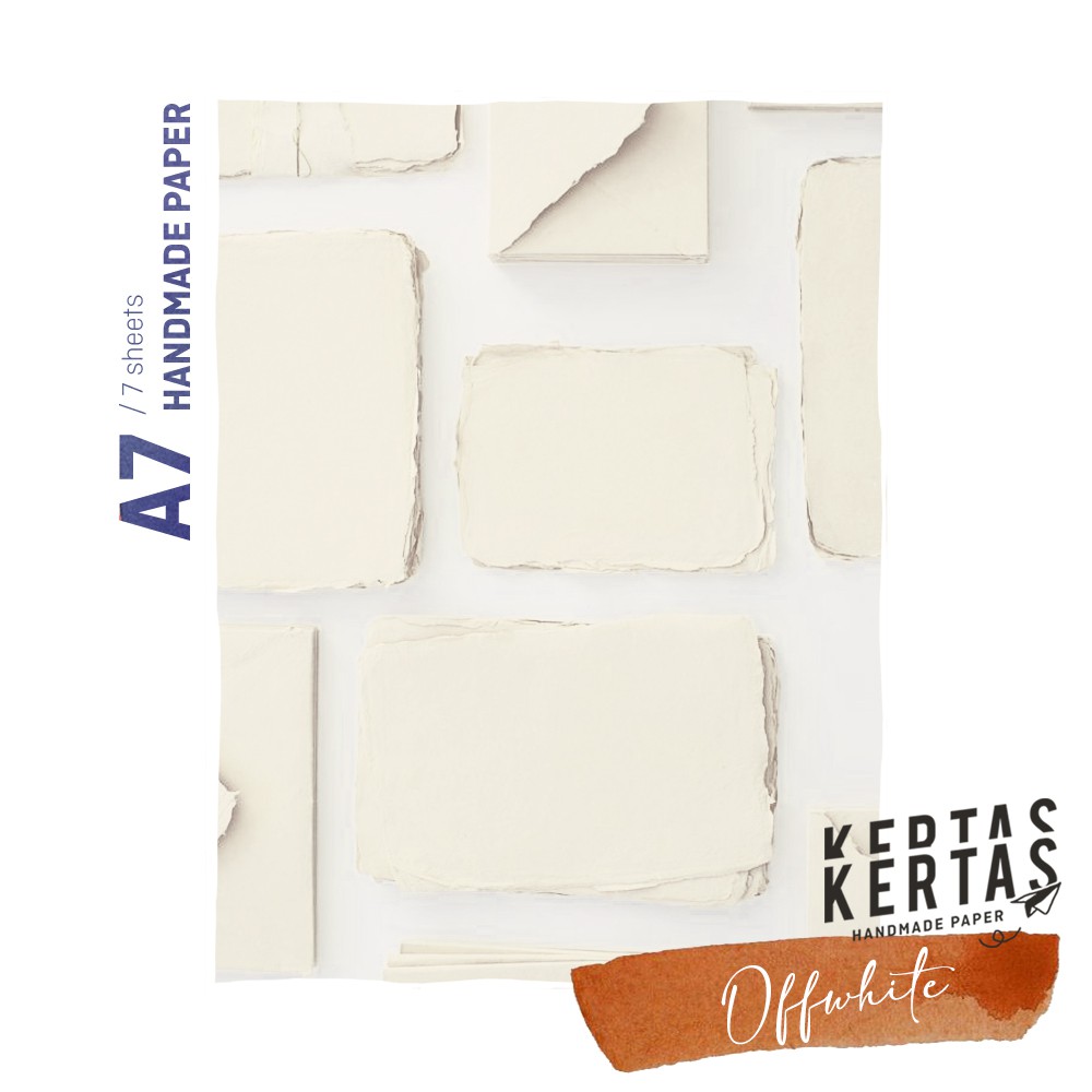 

KERTAS DAUR ULANG - A7 OFFWHITE (ISI 7 LEMBAR)