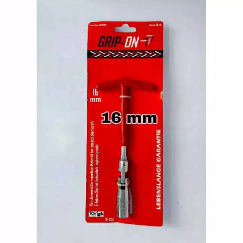 KUNCI BUSI 16 MM GRIP ON KUNCI BUSI FLEXIBEL 16 MM KUNCI BUSI MATIK