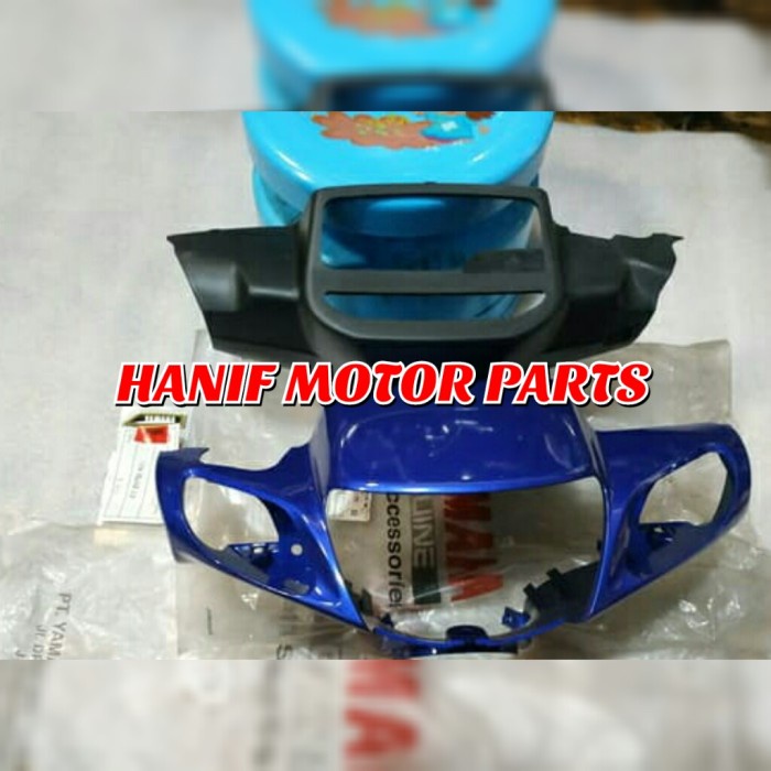 BATOK KEPALA DEPAN BELAKANG YAMAHA VEGA R LAMA BIRU / BATOK KEPALA DEPAN BELAKANG VEGA R LAMA WARNA 
