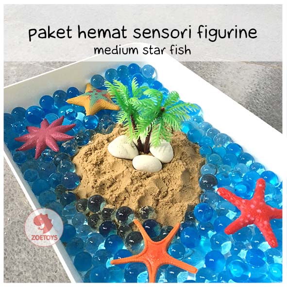 Paket Hemat Sensori Play Figurine Animal Construction Truck | Tray Sensory Mainan Montessori Figures | Pohon Kelapa Sand Mud | Cari Bingkisan Hampers