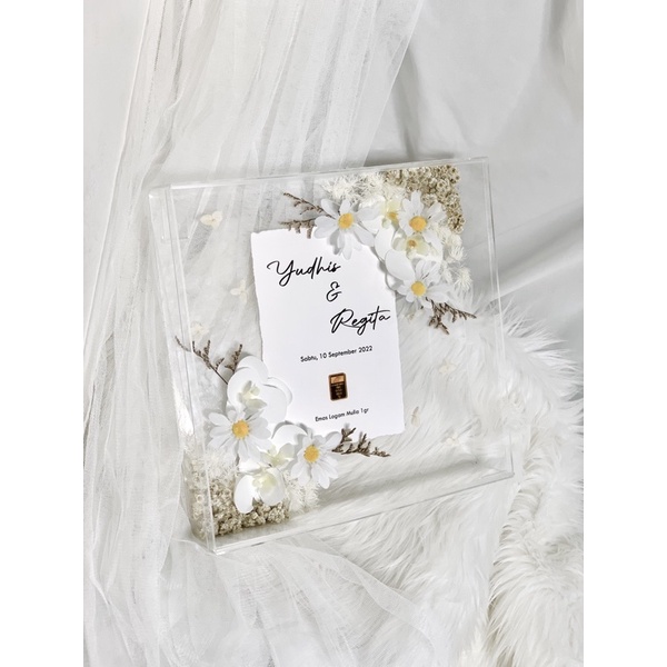 MAHAR AKRILIK JUMBO /MAHAR WEDDING AKRILIK/MAHAR PERNIKAHAN/MAHAR AKRILIK