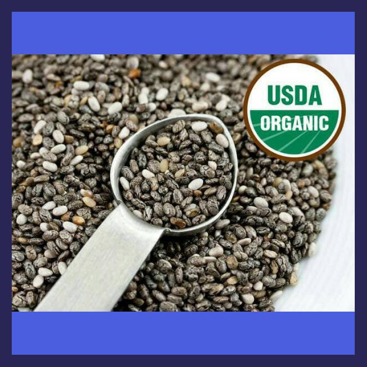 

ORGANIC BLACK CHIA SEED 100 GRAM MEXICO MURAH BERKUALITAS CHIA SEEDS