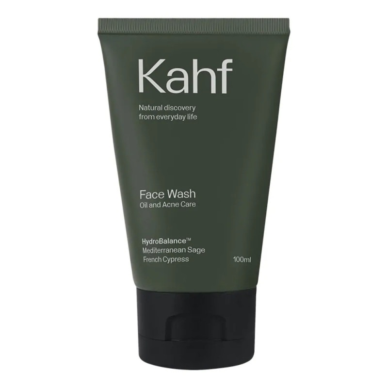 KAHF Oil &amp; Acne Care Face Wash Sabun Wajah Pria Berjerawat Berminyak