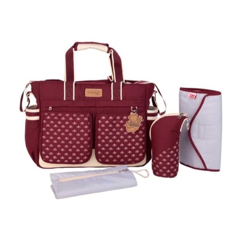 tas bayi dialogue Emerald series merah