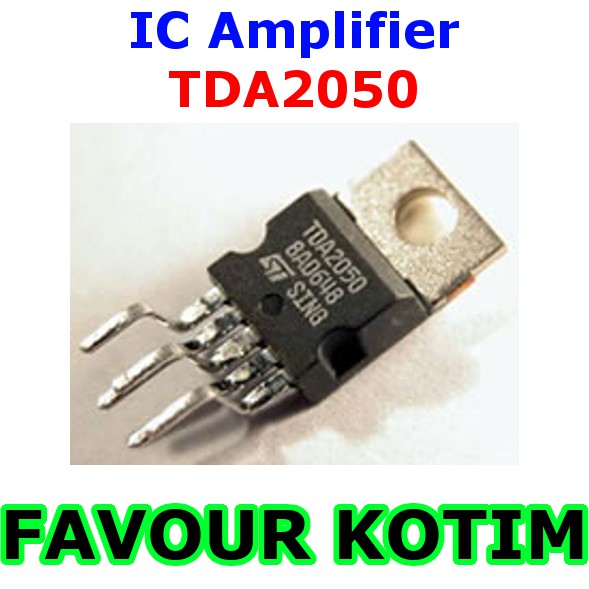 IC TDA2050 50W RMS 4 OHM 32W RMS 8 OHM HIFI POWER AMPLIFIER FVKOTIM