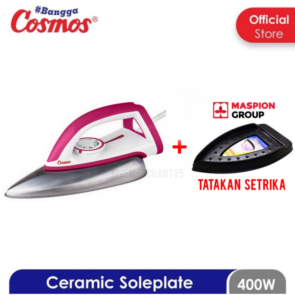 Setrika Cosmos CIS 3110 Setrika Cosmos Keramik Setrika Mirip Setrika 1173 Dry Iron Cosmos