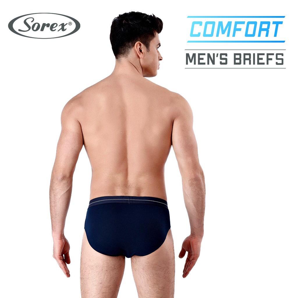 ( 1 Kotak isi 3 Pcs ) Sorex CD Comfort Men’s Briefs Super Soft CD Lk M 1011 - CD COWOK/PRIA SOREX MODEL SEGITIGA SIZE S M L XL - ARA98STORE