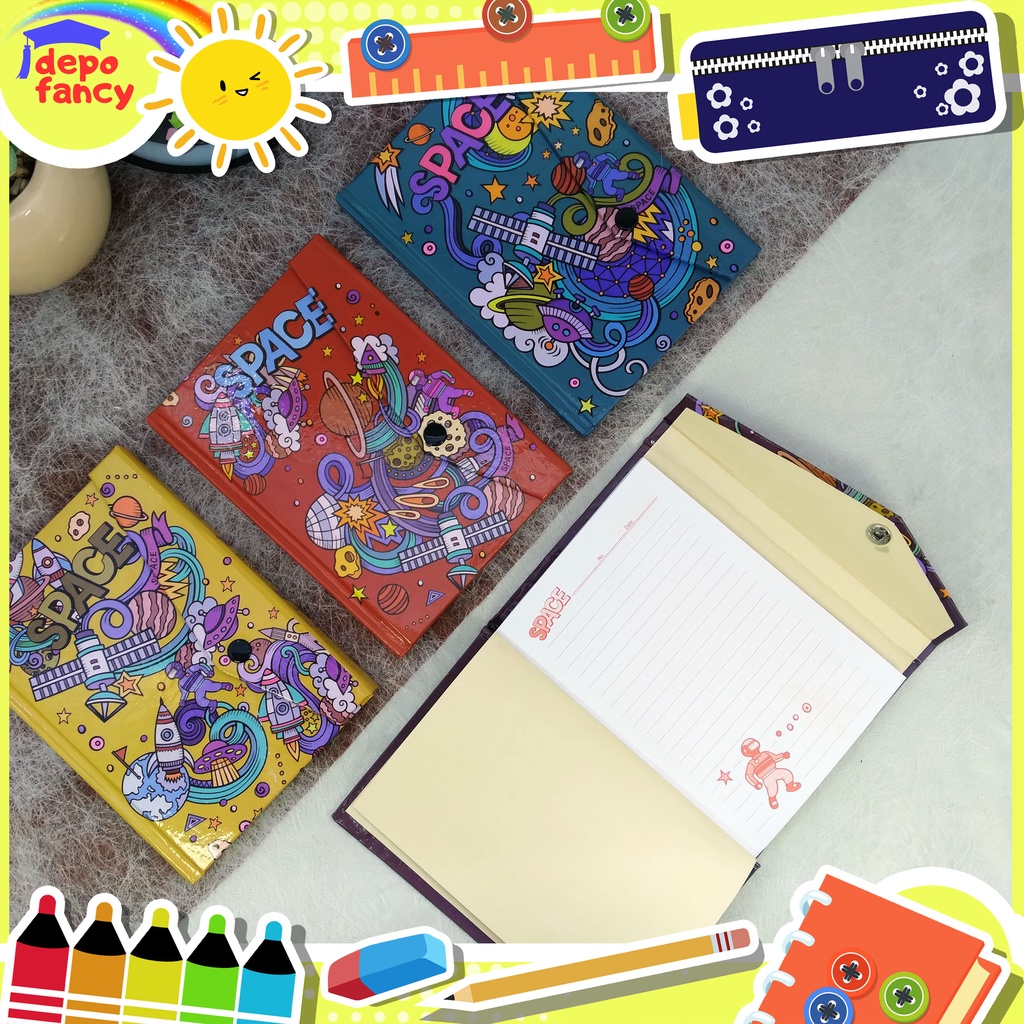 

MEMO / DIARY / NOTE BOOK UKURAN A6 SPACE D1115SC