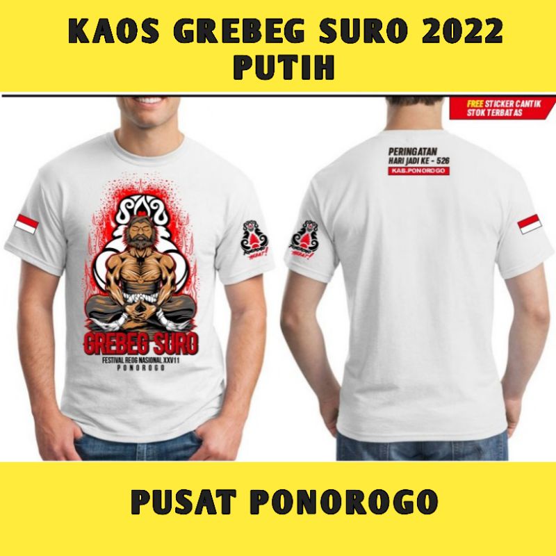 KAOS GREBEG SURO ORIGINAL 2022 / KAOS GREBEK SURO 2022 ORIGINAL