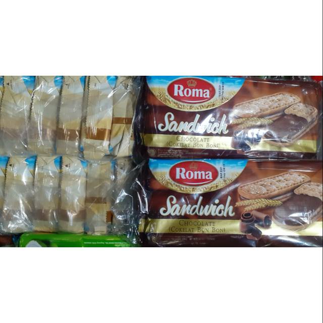 BISKUIT ROMA SANDWICH/ BISKUIT COKLAT / BISKUIT KACANG