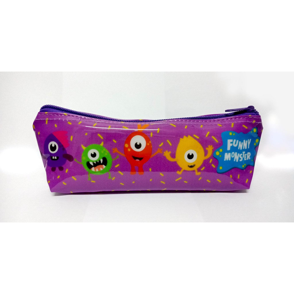 

OTB Pencil Case Funny Monster Purple