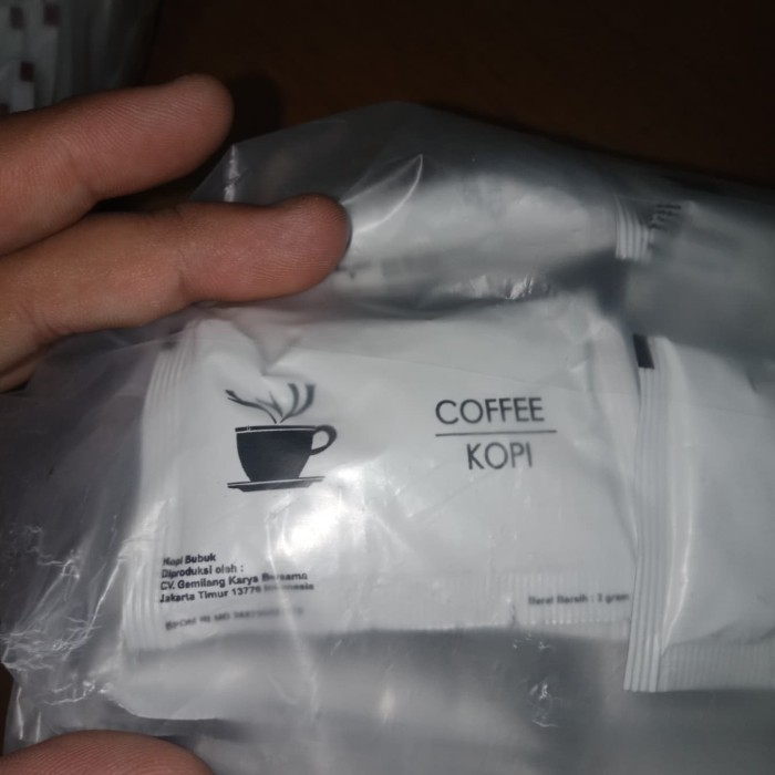 NEW kopi sachet hotel cafe