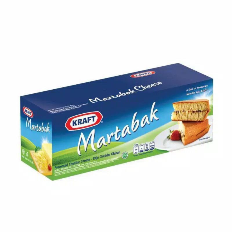 

KRAFT MARTABAK processed cheddar cheese 2 kg - keju chedar olahan