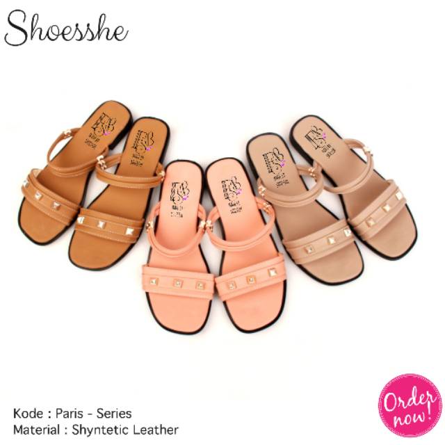 Fsb Sandal  Teplek Santai  Wanita  Paris Series 