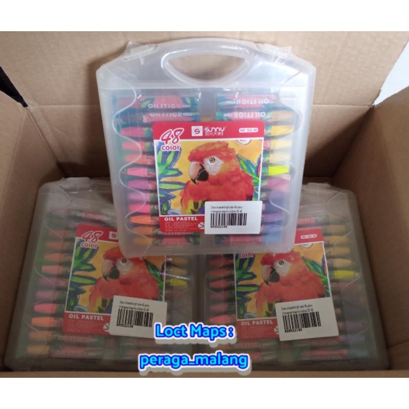 

Sunny oil pastel hexagonal 48 color