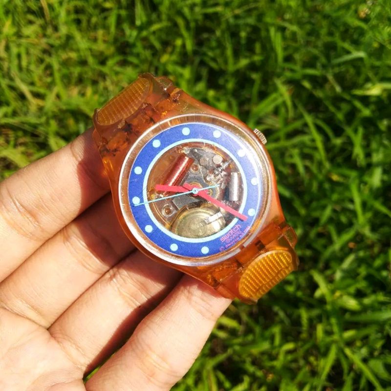 Jam Tangan Second - Swatch Original