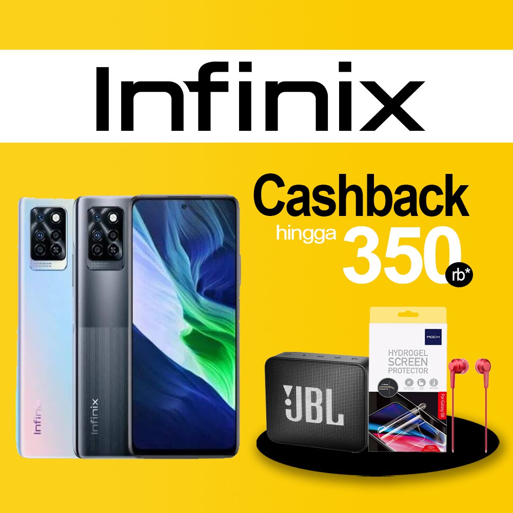 Infinix Note 10 Pro 6/64GB 8/128GB Garansi Resmi Infinix 10 Pro 64GB 128GB