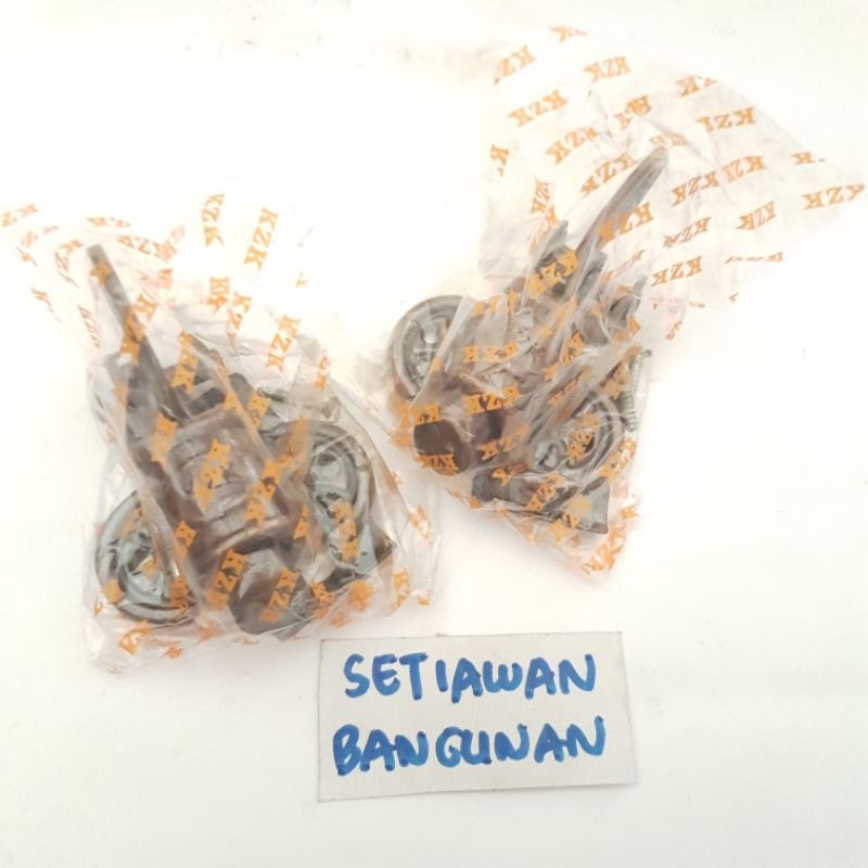 Spring Knife Grendel Kodok Slot Jendela Coklat Antik KZK