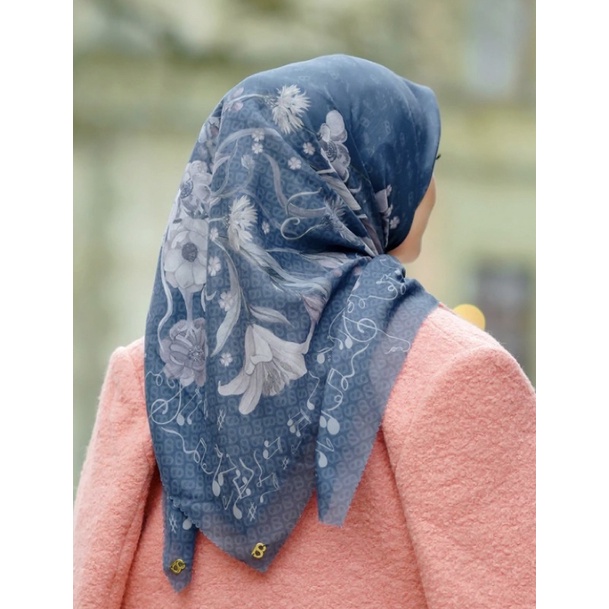 New Buttonscarves the Nada series SOL voal Square