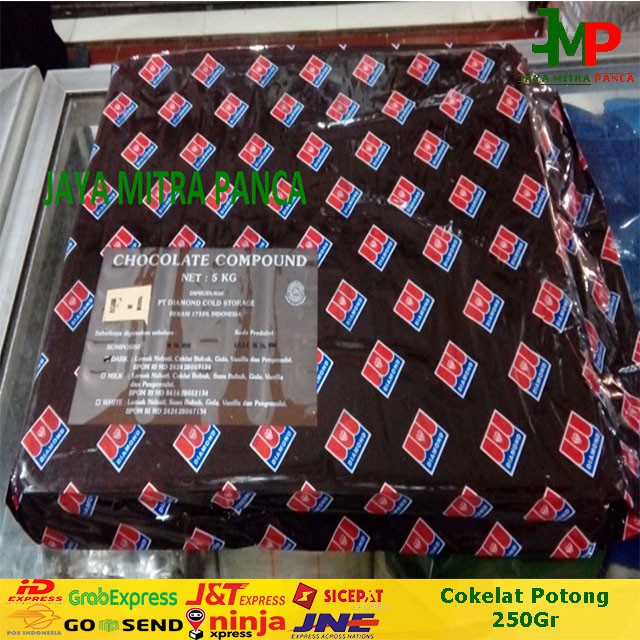 

Cokelat Compound Diamond Potong 250 gr Best Quality*