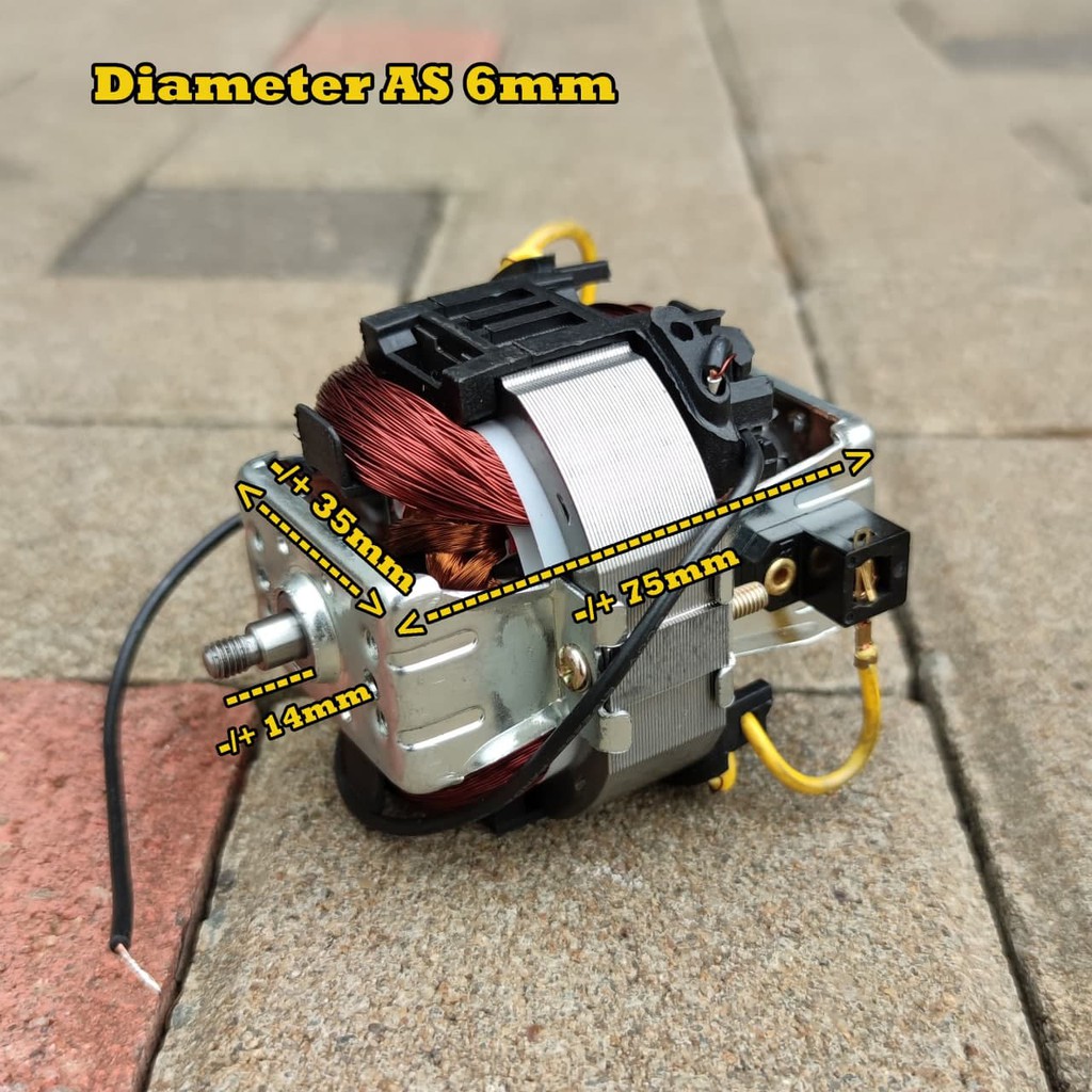 [BAYAR DITEMPAT] Dinamo Motor Blender Model RRT NATIONAL Viva/Omega/Gmc/Todachi/Tdc