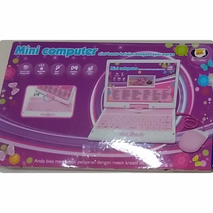Mainan Laptop Anak 150 F, Wrn, Mainan Edukasi Anak, Mini Computer Kado