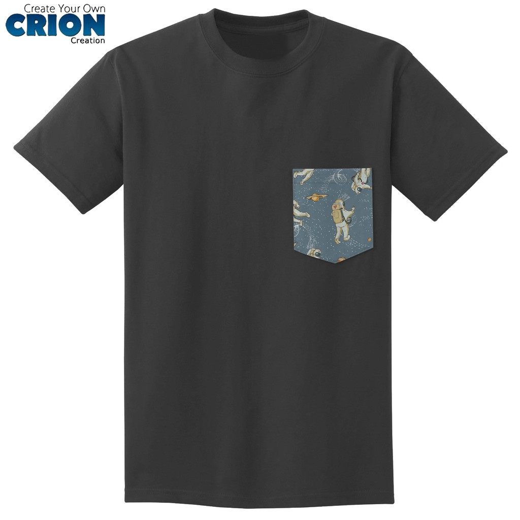 Kaos Space Astronaut Series dengan Kantong - By Crion