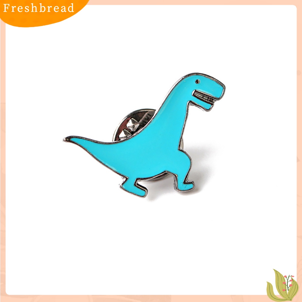 [ TERLARIS]Unisex Cute Cartoon Dinosaur Animal Brooch Pin Badge Jewelry Clothes Decoration